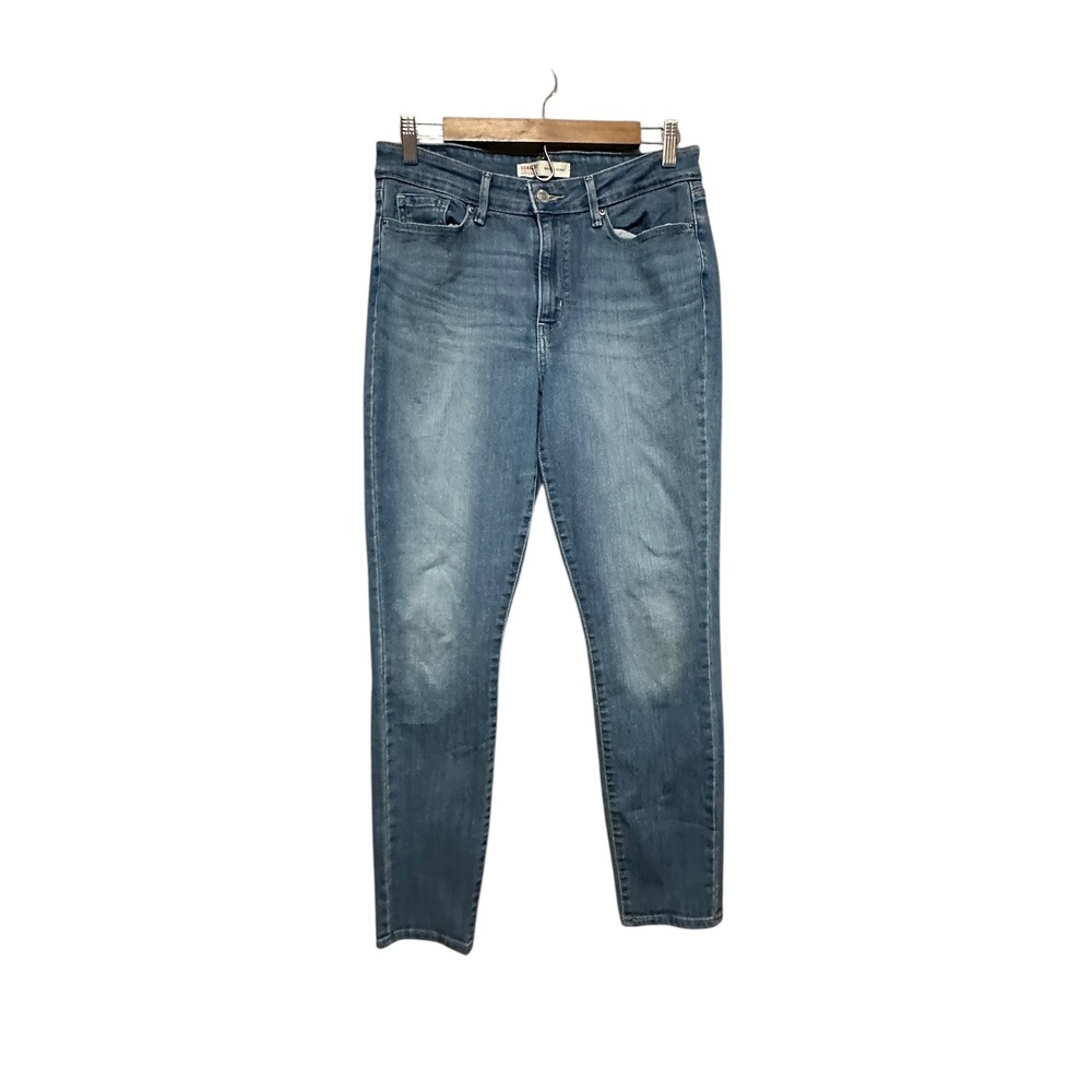 Levi Strauss Signature Mid Rise Skinny Jeans Women W29 L30 Blue Denim Water<Less